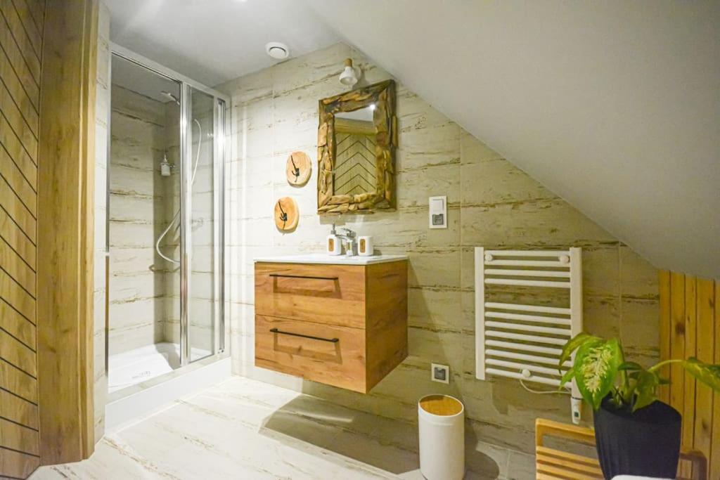 Polana Slowikowa 5 Star- Domek W Gorach Z Jacuzzi, Sauna,Basen,Ogrod Z Lasem, Kominek I Narty Stroza  Екстер'єр фото